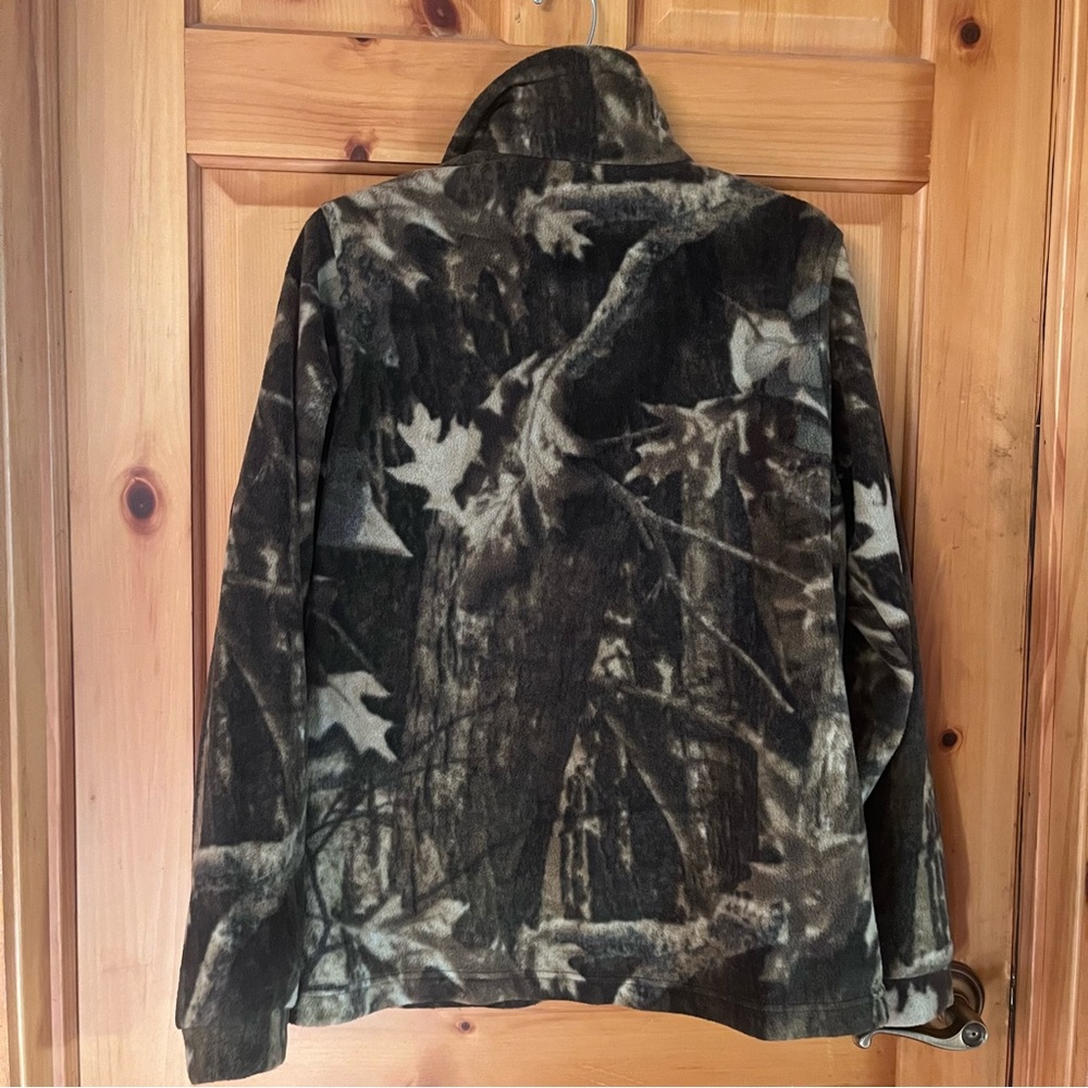 Columbia camo fleece zip jacket - Picture 3 of 3